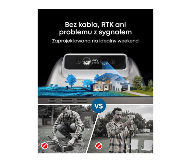 eufy Robot koszący E15 Szary - 1483956 - zdjęcie 2